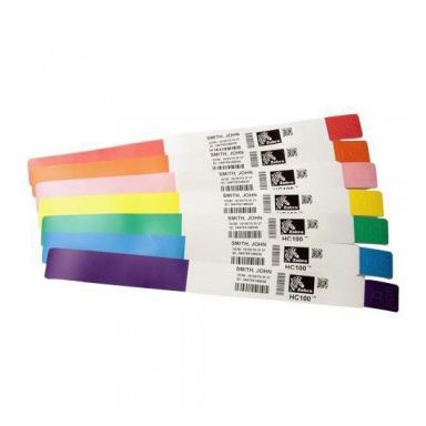 Zebra 10012713-1K printer label Red Self-adhesive printer label