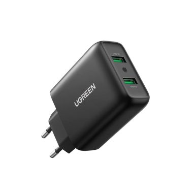 Ugreen 10216 mobile device charger Black Indoor