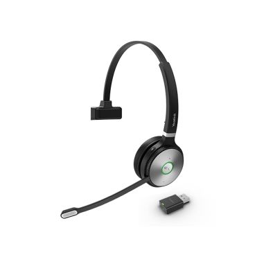 Yealink WH62 Portable Headset Wireless Head-band Calls/Music Black, Grey
