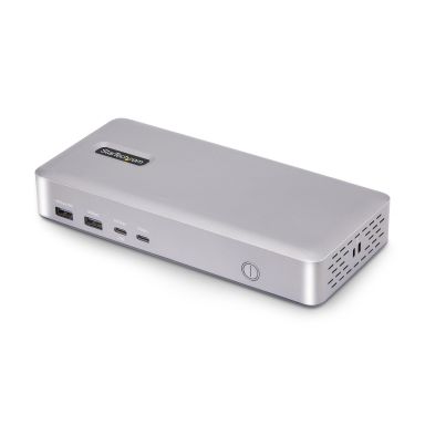 StarTech.com USB4 Docking Station, USB-C 40Gbps, Dual Video HDMI, Up to 2x 4K 60Hz 4:4:4 (RGB) or 2x