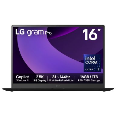 LG Gram Pro 16Z90TP-G.AA78A1 laptop Intel Core Ultra 7 225H 40.6 cm (16