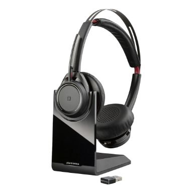Poly Voyager Focus Uc Headset Head-Band Bluetooth Black
