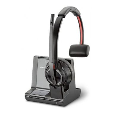 Poly 207322-02 Savi W8210-M, Msft Headset Head-Band Black