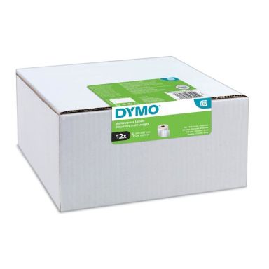 DYMO Etiketten Mehrzweck, ablösbar 6 Rollen á 1000, 57x32mm