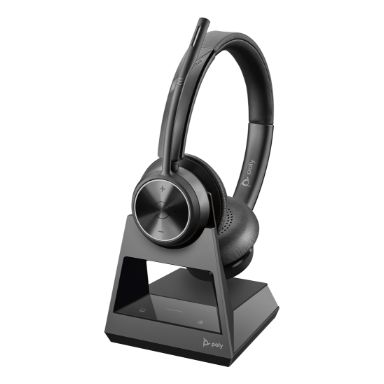 POLY Savi 7320 Office Headset Wireless Handheld Office/Call center Black