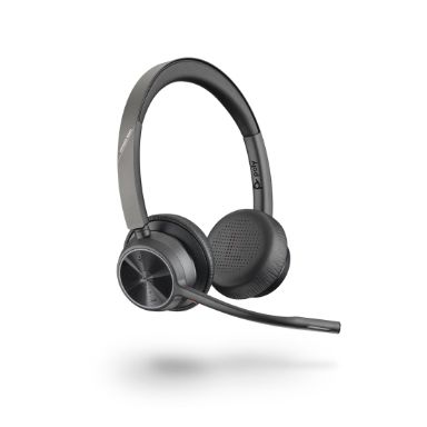 Poly 218475-02 Voyager 4320 UC Headphones Wireless Head-band USB Type-A Bluetooth Black
