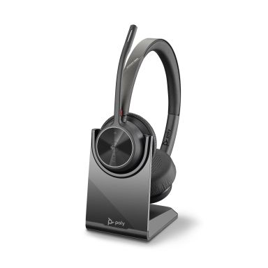 POLY 218476-02 headphones/headset Wired & Wireless Head-band Office/Call center USB Type-A Bluetooth Charging stand Black