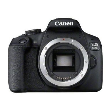 Canon EOS 2000D + EF-S 18-55mm f/3.5-5.6 III SLR Camera Kit 24.1 MP CMOS 6000 x 4000 pixels Black