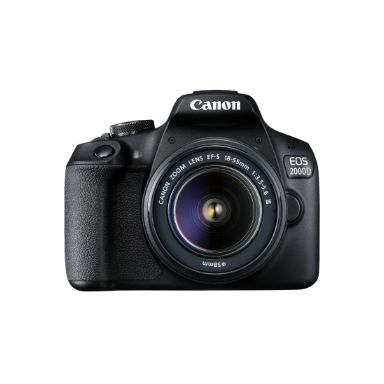 Canon EOS 2000D BK 18-55 IS + SB130 +16GB EU26 SLR Camera Kit 24.1 MP CMOS 6000 x 4000 pixels Black