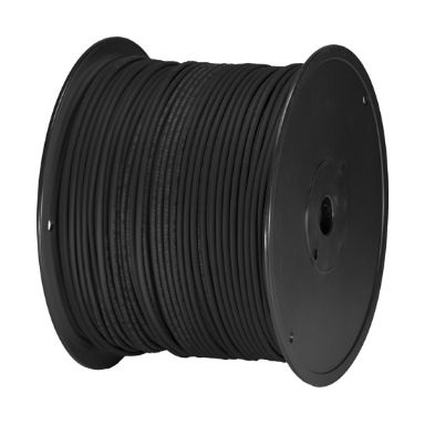Cablenet Cat5e Black U/UTP LSOH 24AWG Stranded Patch Cable 305m Box