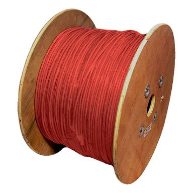 Cablenet Cat5e Red U/UTP LSOH 24AWG Stranded Patch Cable 500m Reel