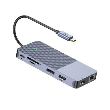 Cablenet 40-4139 notebook dock/port replicator Wired USB 3.2 Gen 2 (3.1 Gen 2) Type-C Silver