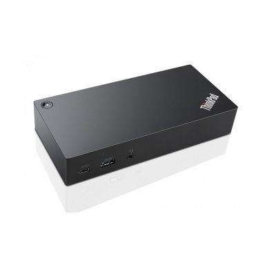 Lenovo 40A90090EU notebook dock/port replicator Wired USB 3.2 Gen 1 (3.1 Gen 1) Type-C Black