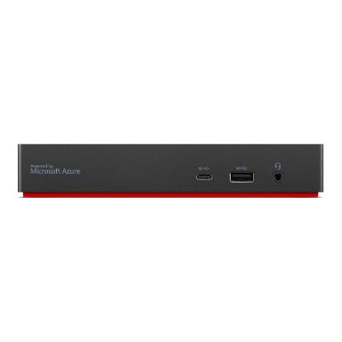 Lenovo 40B20135UK notebook dock/port replicator Wired USB 3.2 Gen 1 (3.1 Gen 1) Type-A + Type-C Black