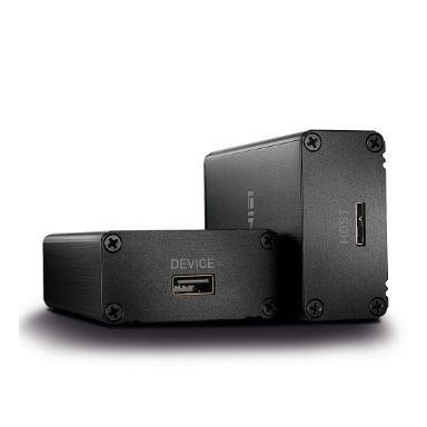 Lindy 42708 network extender Network transmitter & receiver Black