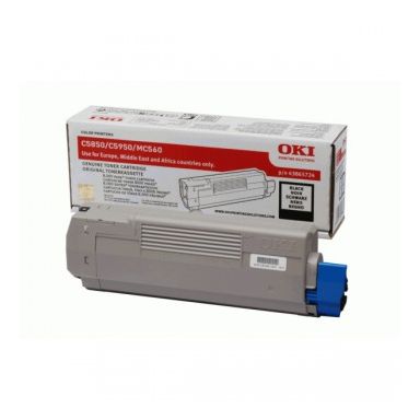 OKI 43865724 Toner black, 8K pages  5% coverage