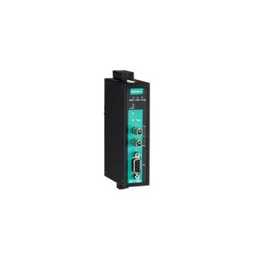 Moxa ICF-1180I-S-ST network media converter 1310 nm Black, Green