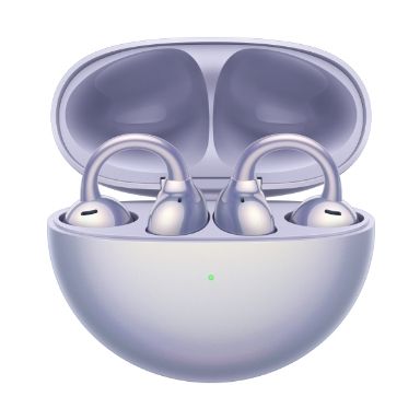 Huawei FreeClip Headset True Wireless Stereo (TWS) Ear-hook Calls/Music USB Type-C Bluetooth Purple