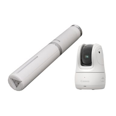 Canon PowerShot PX Camera Essential Kit with Hakuba Multi Tripod - White