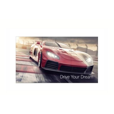 LG 55VM5J-H Digital signage display 139.7 cm (55') 500 cd/mÂ² Full HD Black Web OS 24/7