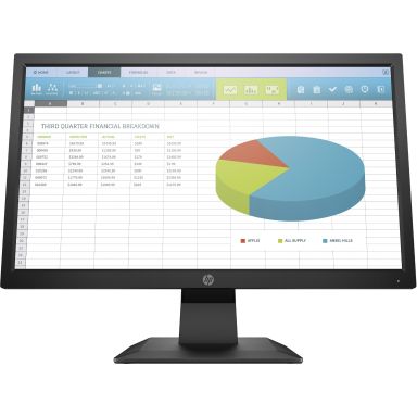 HP P204 computer monitor 49.5 cm (19.5