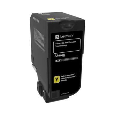 Lexmark 74C2HYE Toner-kit yellow return program corporate, 12K pages ISO/IEC 19798 for Lexmark CS 725