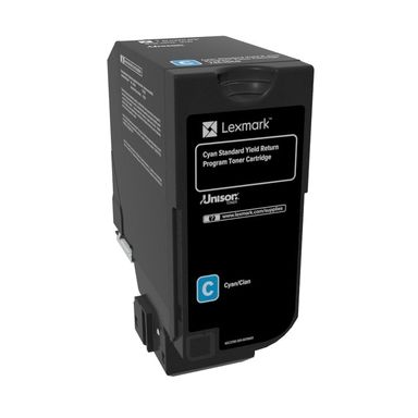 Lexmark 74C2SC0 Toner-kit cyan return program, 7K pages ISO/IEC 19798 for Lexmark CS 720/725/CX 725