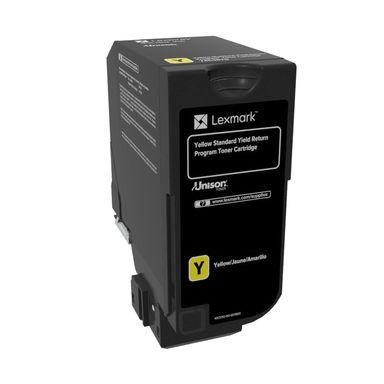 Lexmark 74C2SY0 Toner-kit yellow return program, 7K pages ISO/IEC 19798 for Lexmark CS 720/725/CX 725
