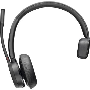POLY Voyager 4310 UC Monaural Headset +BT700 USB-A Adapter +Charging Stand