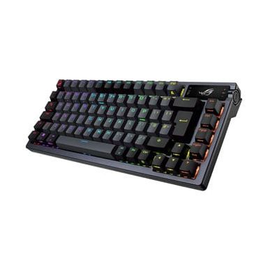 Asus Rog Azoth Mechanical Rgb Gaming Keyboard Wireless-Btooth-Usb