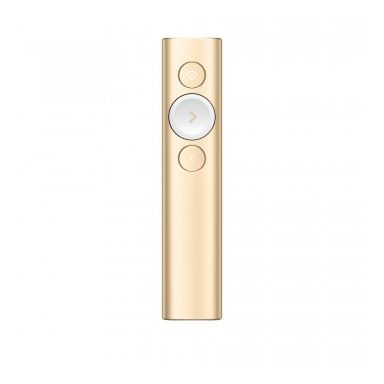 Logitech Spotlight wireless presenter Bluetooth/RF Gold