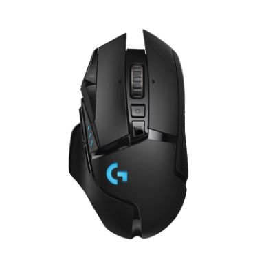 Logitech G G502 mouse Right-hand RF Wireless Optical 25600 DPI