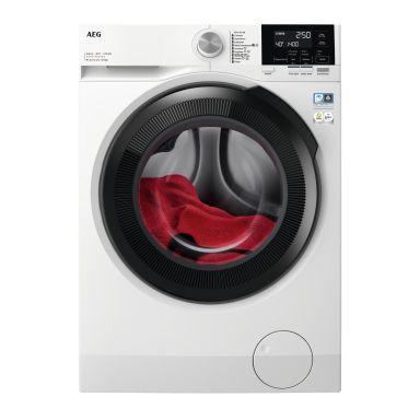 AEG Series 7000 LWR7195M4B washer dryer Freestanding Front-load White D