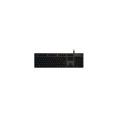 Logitech G G512 CARBON LIGHTSYNC RGB Mechanical Gaming Keyboard with GX Brown switches - Full-size (100%) - USB - Membrane - QWERTY - RGB LED - Carbon