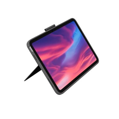 Logitech Combo Touch - Tastatur und Foliohülle - mit Trackpad - hintergrundbeleuchtet - Apple Smart 