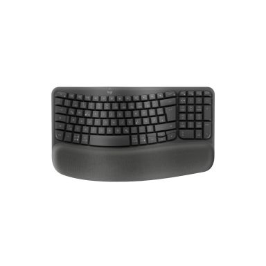 LOGITECH Wave Keyboard Bluetooth LE Logi Bolt USB, QWERTZ, graphit