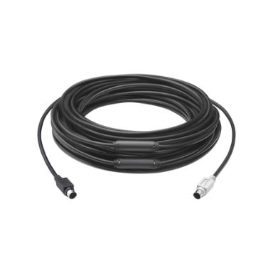 Logitech 939-001490 PS/2 cable 15 m 6-p Mini-DIN Black