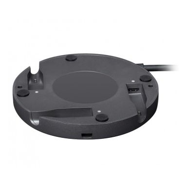 Logitech Rally Mic Pod Hub Black