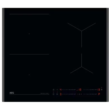 AEG TO64IB00FB Black Built-in 60 cm Zone induction hob 4 zone(s)