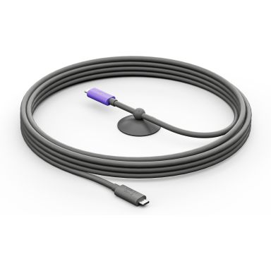 Logitech 952-000195 USB cable 5 m USB 3.2 Gen 2 (3.1 Gen 2) USB C Graphite, Violet