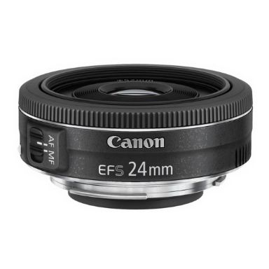 Canon EF-S 24mm f/2.8 STM Wide lens Black