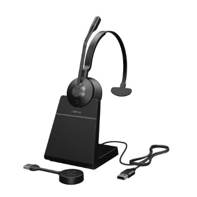 Jabra Engage 55 - Wireless - Office/Call center - 57 g - Headset - Black - Titanium