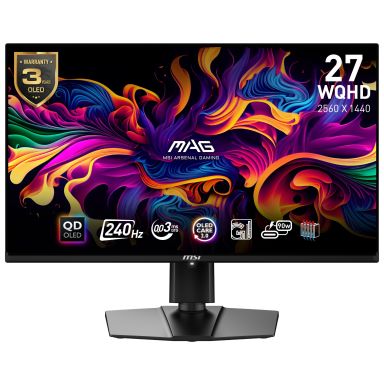 MSI MAG 271QPX QD-OLED E2 computer monitor 67.3 cm (26.5