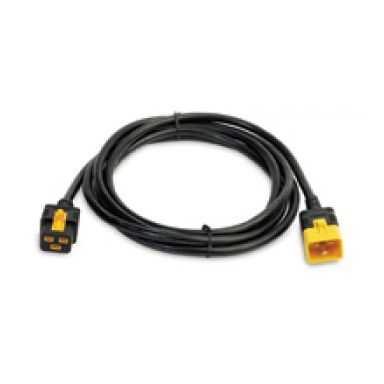 APC Power Cords power cable Black 3 m C19 coupler C20 coupler