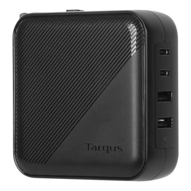 POWERELITE UNIV 100W 4-PORT GAN - WALL-CHARGER - W/TRAVEL ADAPTERS