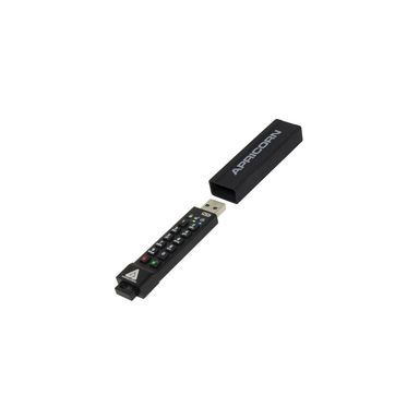 Apricorn Aegis Secure Key 3NX USB flash drive 256 GB USB Type-A 3.2 Gen 1 (3.1 Gen 1) Black