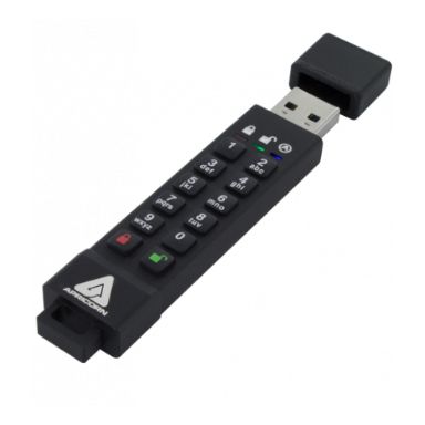 Apricorn Ask3z-64gb 64gb Aegis Secure Key 3z Usb Flash Drive Usb Type-A 3.2 Gen 1 3.1 Gen