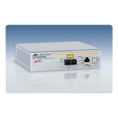Allied Telesis AT-PC232/POE network media converter 100 Mbit/s 1310 nm