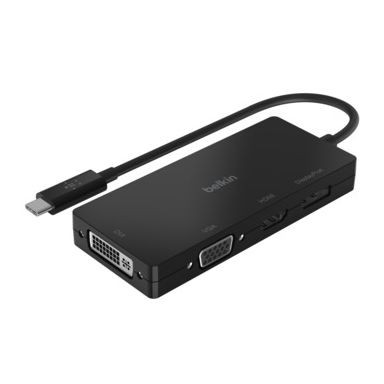 Belkin AVC003BTBK notebook dock/port replicator Wired USB 3.2 Gen 1 (3.1 Gen 1) Type-C Black