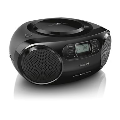 Philips AZB500 Portable CD player Black
